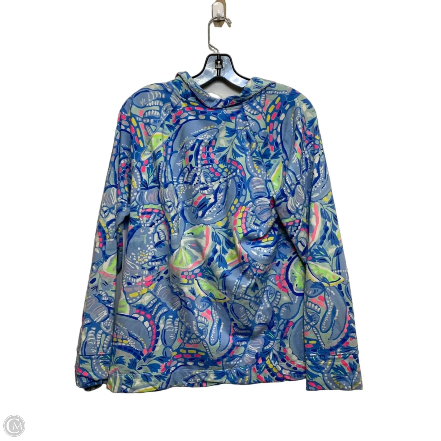 Sweatshirt Designer By Lilly Pulitzer In Blue, Size: Xl