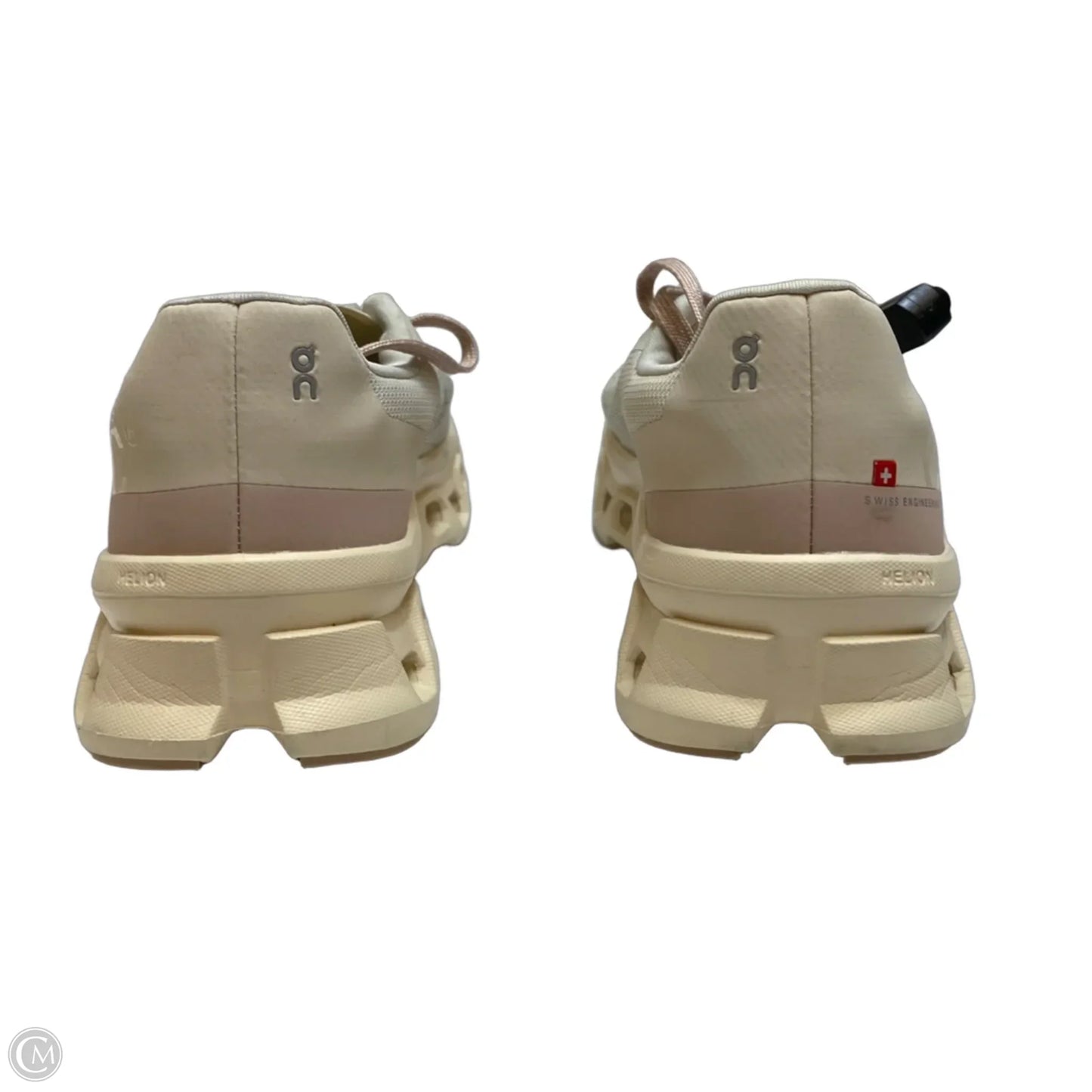 Shoes Athletic By On Cloud In Cream, Size: 9