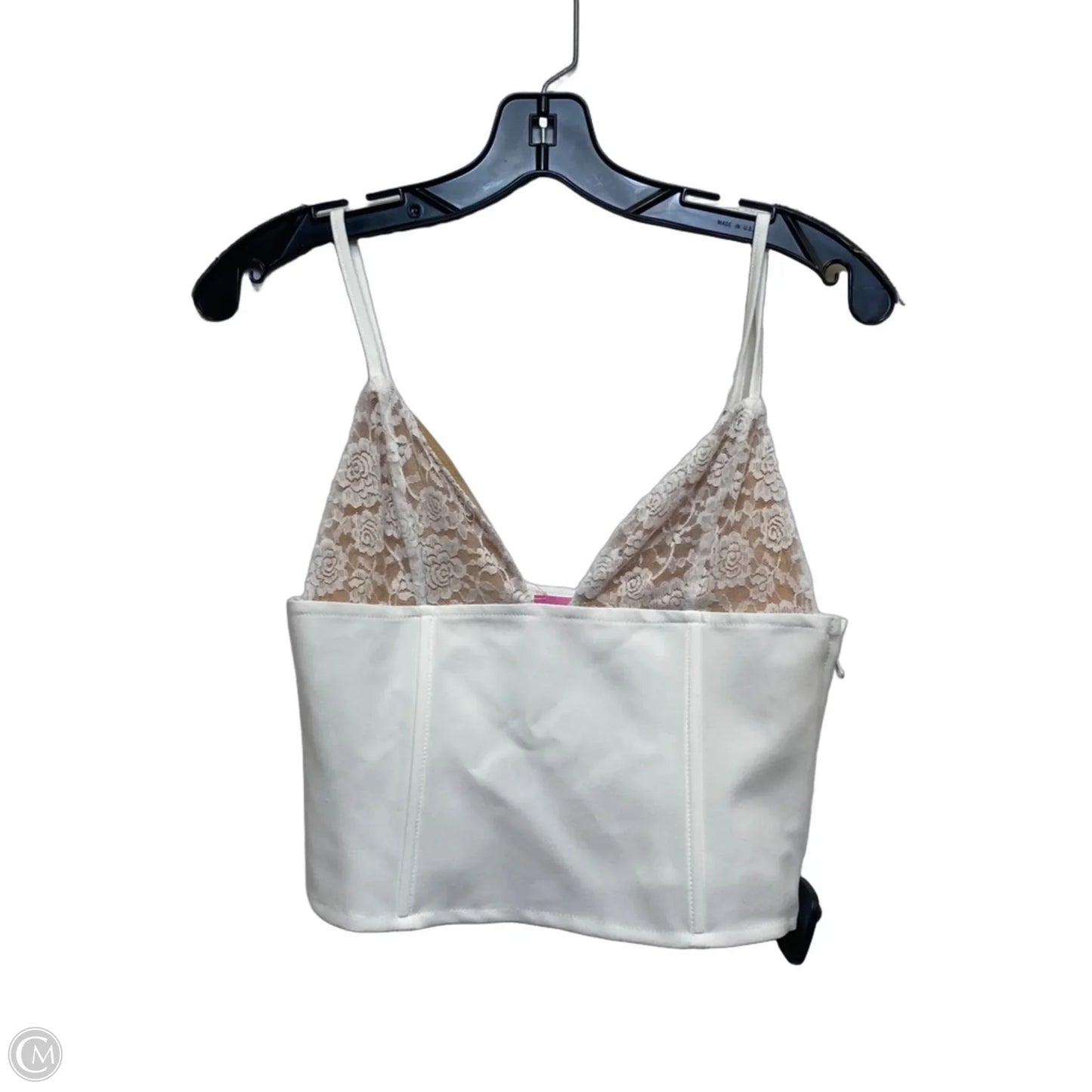 Top Sleeveless By Edikted In White, Size: S