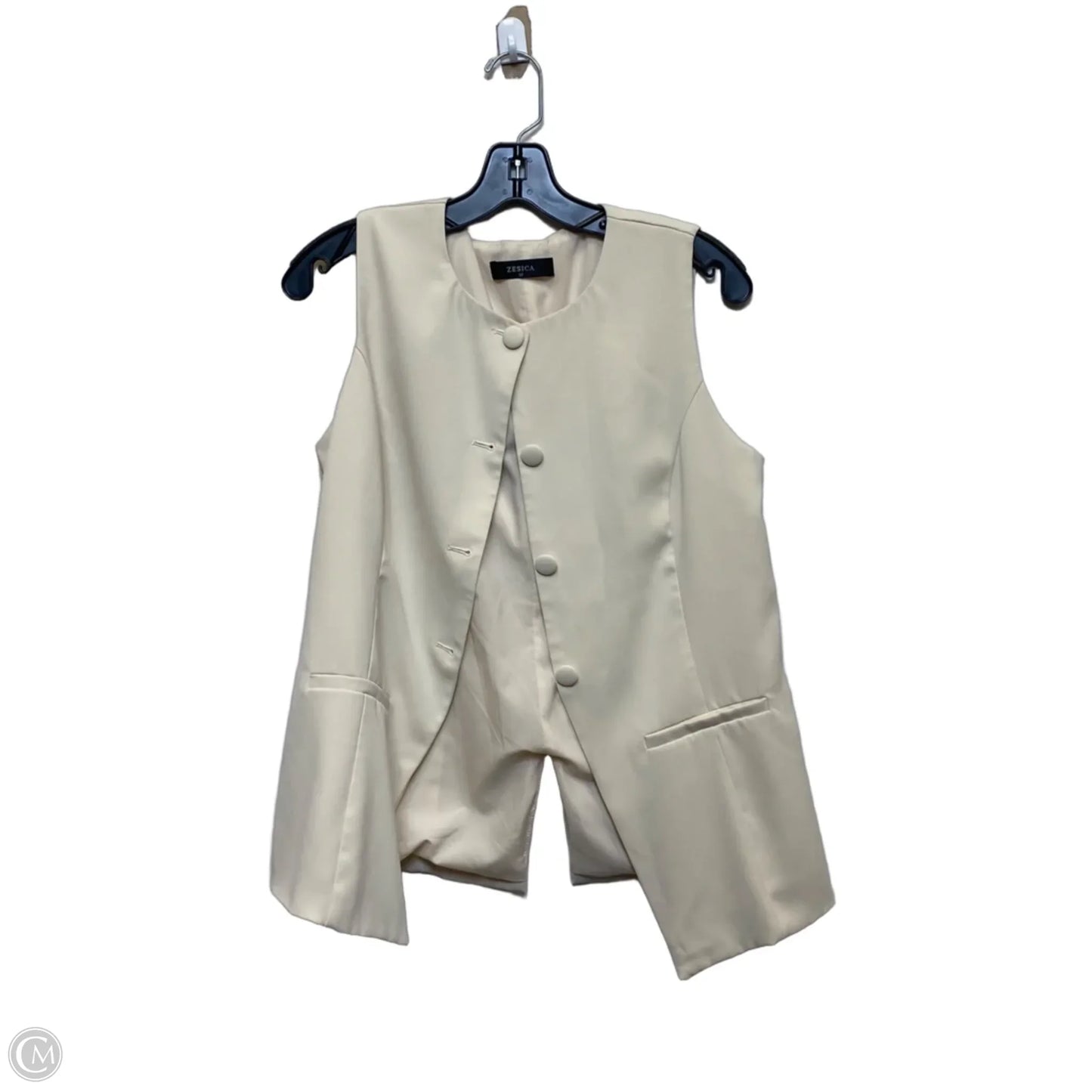 Vest Other By Zesica In Tan, Size: M