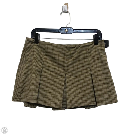 Skort By Urban Outfitters In Green, Size: S