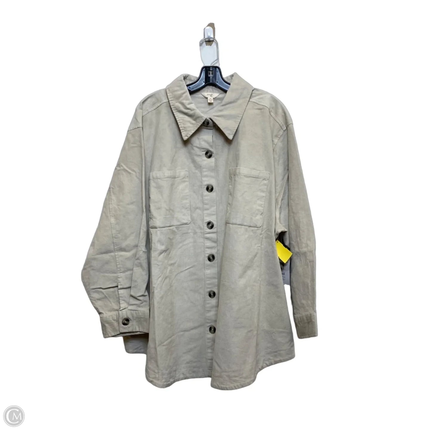 Jacket Other By Terra & Sky In Cream, Size: 3x