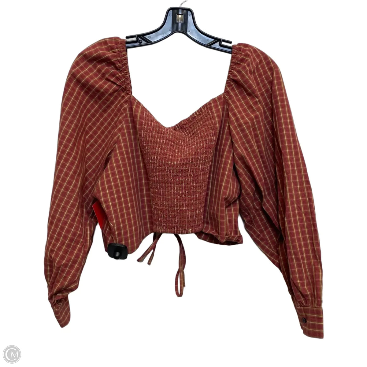 Top Long Sleeve By Levis In Red, Size: Xl