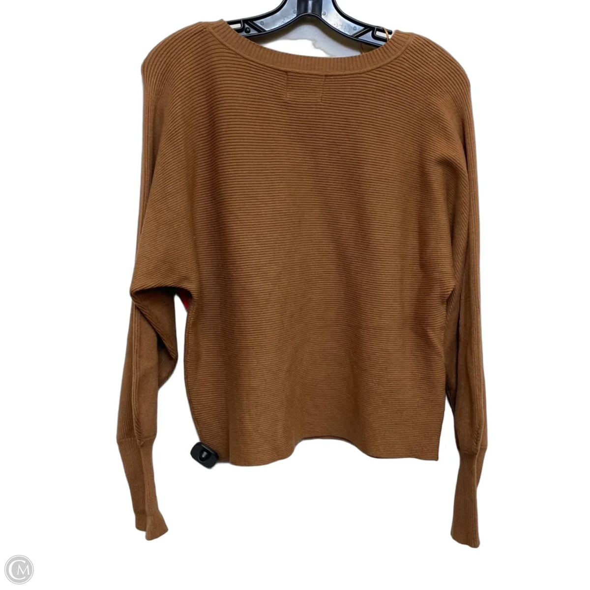 Sweater By Pink Rose In Brown, Size: L