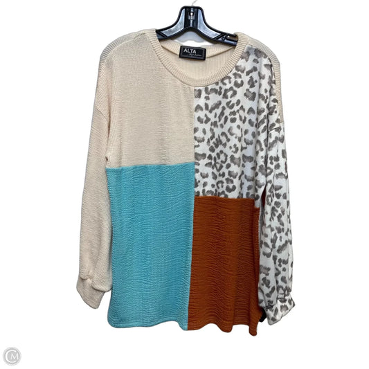 Top Long Sleeve By Altard State In Cream, Size: L