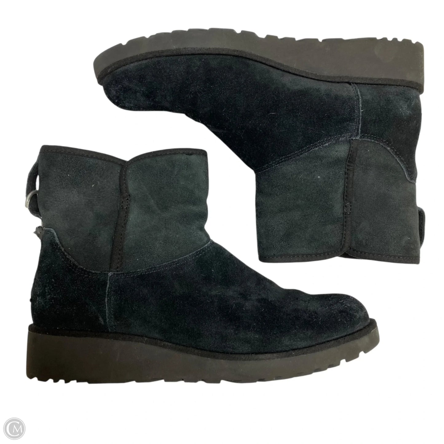 Boots Designer By Ugg In Black, Size: 7.5