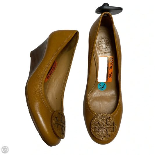 Shoes Designer By Tory Burch In Brown, Size: 7.5
