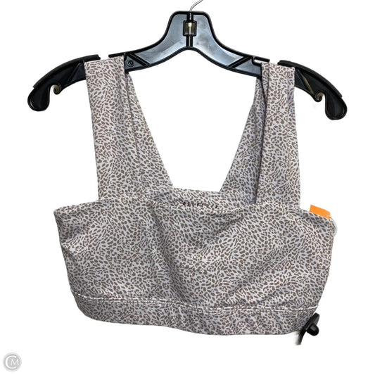 Athletic Bra By Allfenix In Animal Print, Size: L