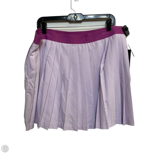 Athletic Skort By Slazenger In Purple, Size: Xxl