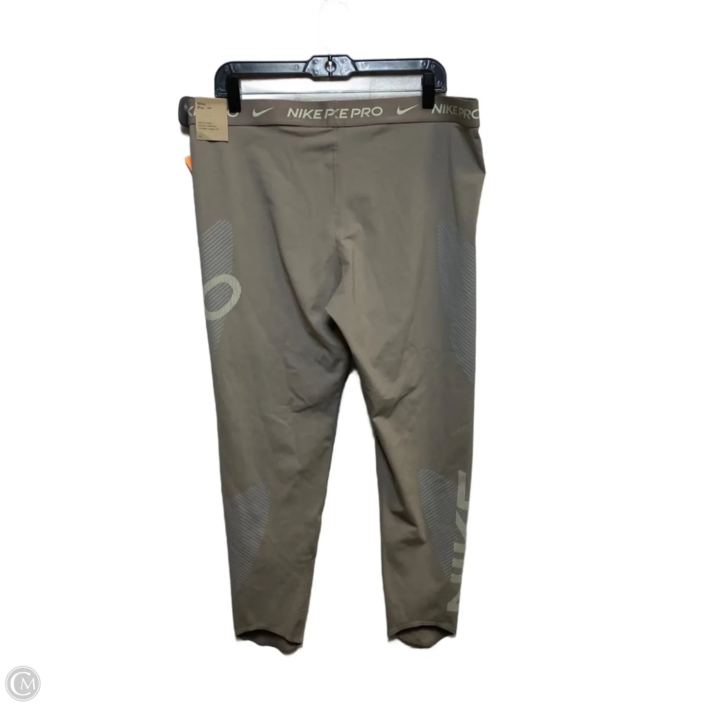 Athletic Pants By Nike In Brown, Size: Xxl
