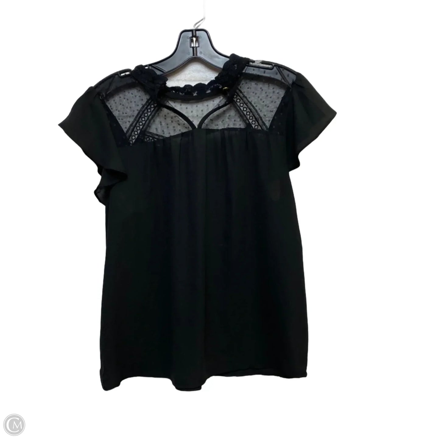 Top Sleeveless By Blashe In Black, Size: M
