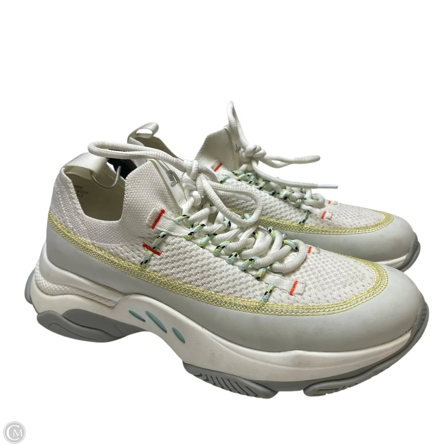 Shoes Sneakers By Steve Madden In White, Size: 8.5