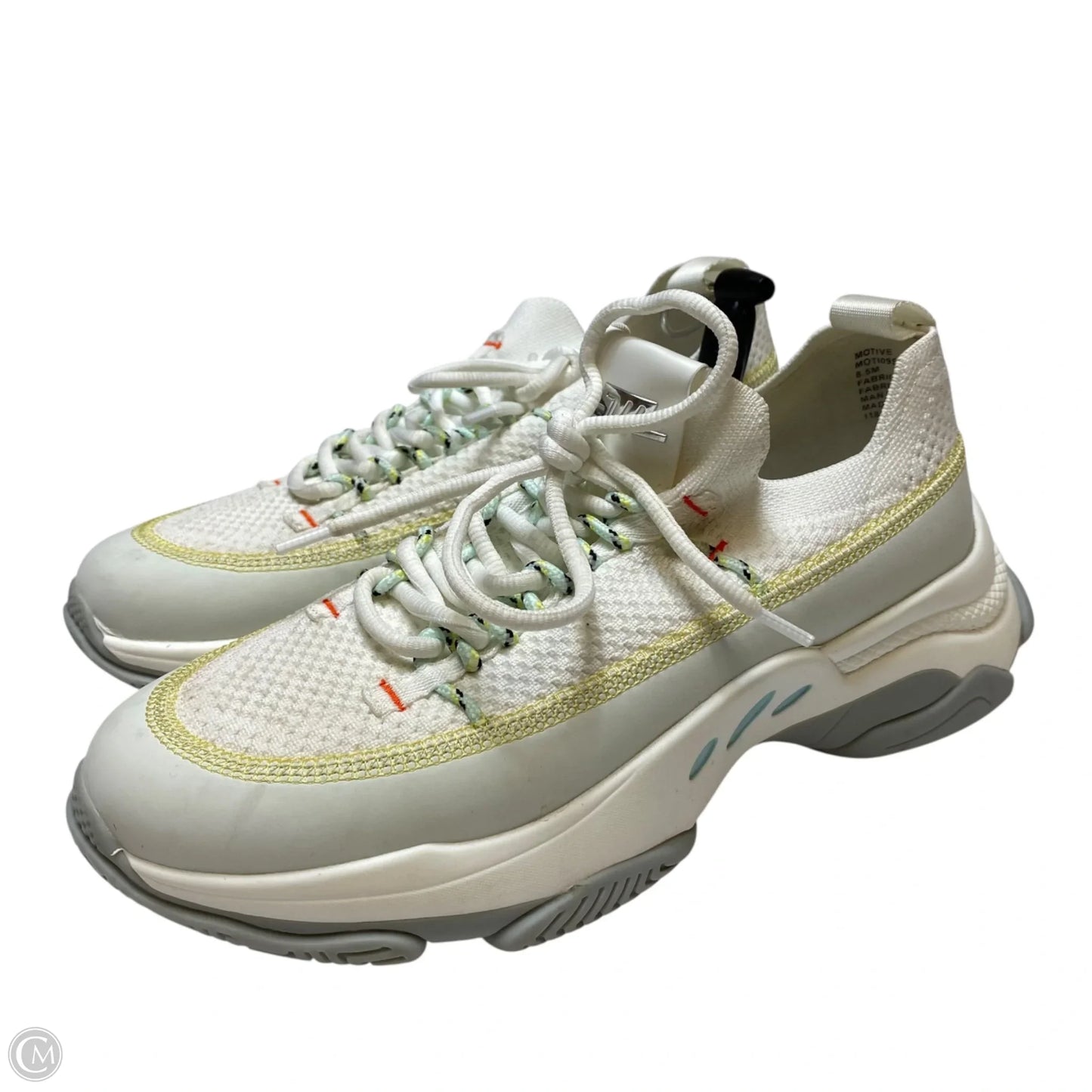 Shoes Sneakers By Steve Madden In White, Size: 8.5