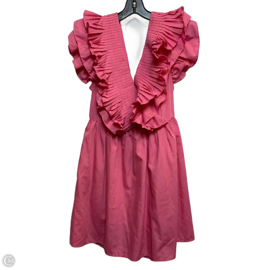 Dress Casual Short By Entro In Pink, Size: L