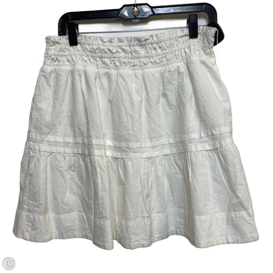 Skirt Mini & Short By Anthropologie In White, Size: Mp