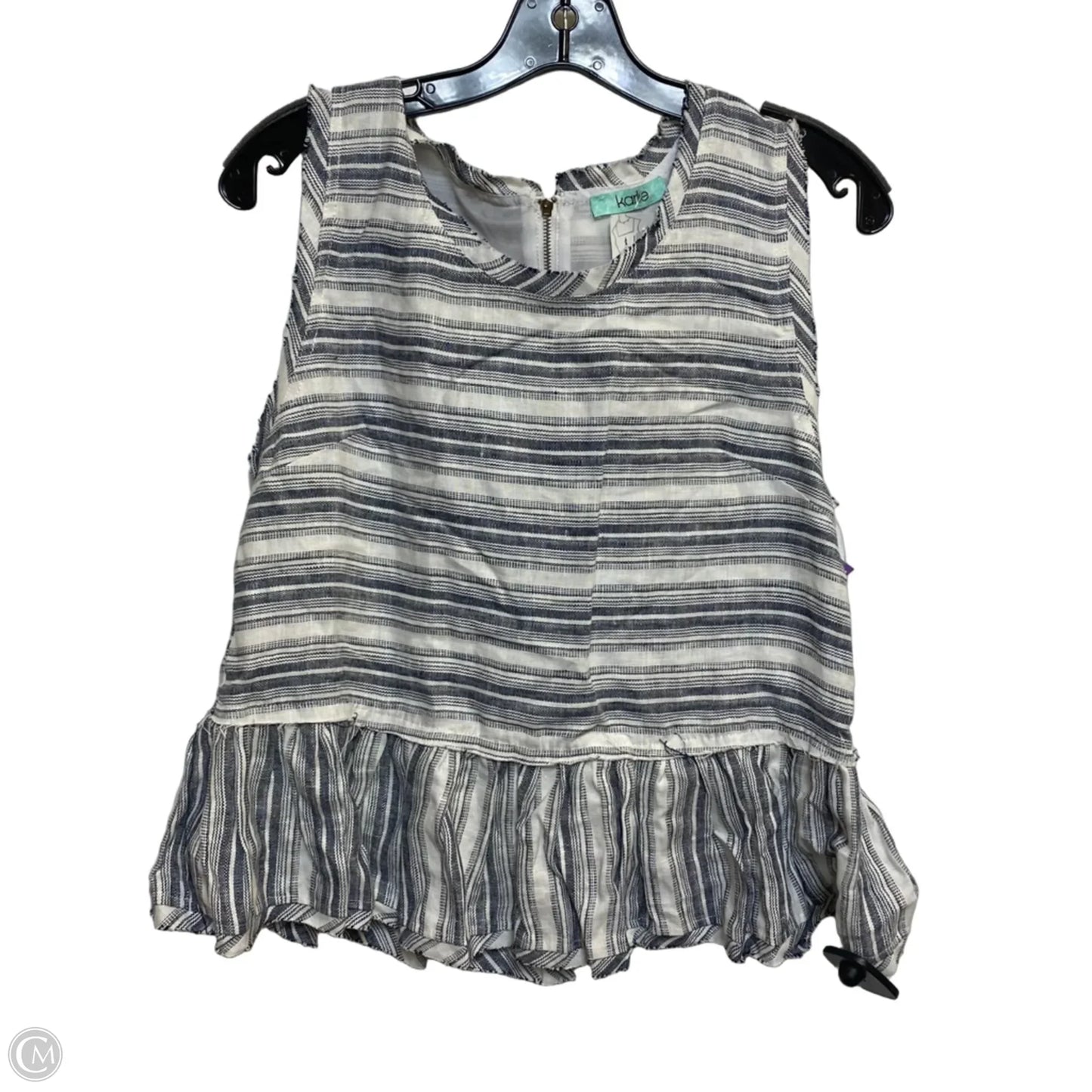 Top Sleeveless Basic By Clothes Mentor In Brown, Size: M
