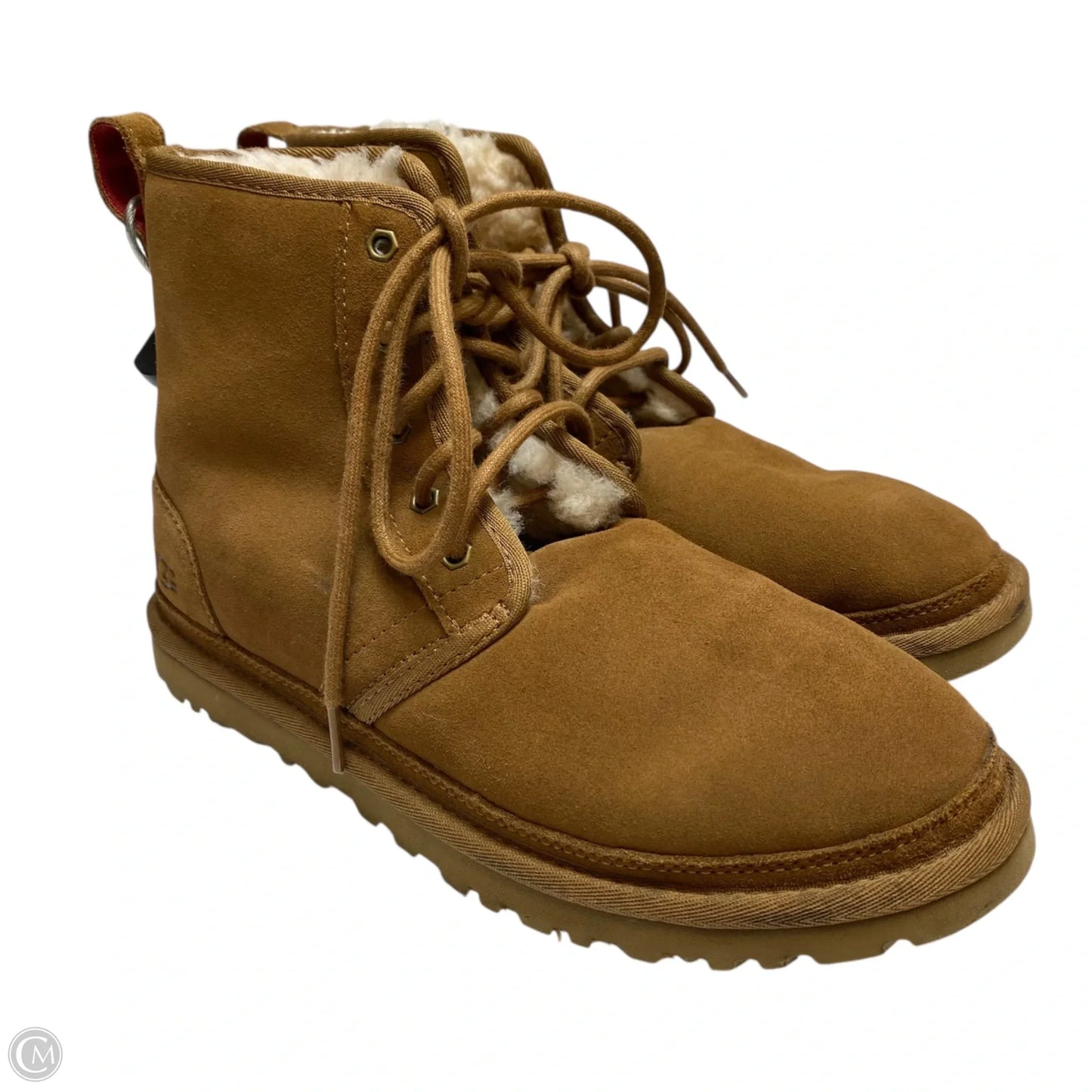 Boots Designer By Ugg In Brown, Size: 9