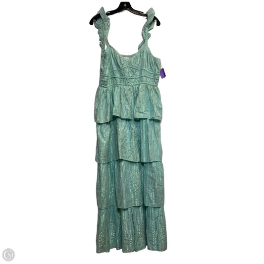 Dress Casual Maxi By Clothes Mentor In Green, Size: L