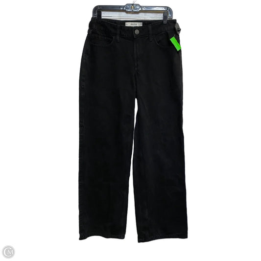 Jeans Wide Leg By Hollister In Black, Size: 6l