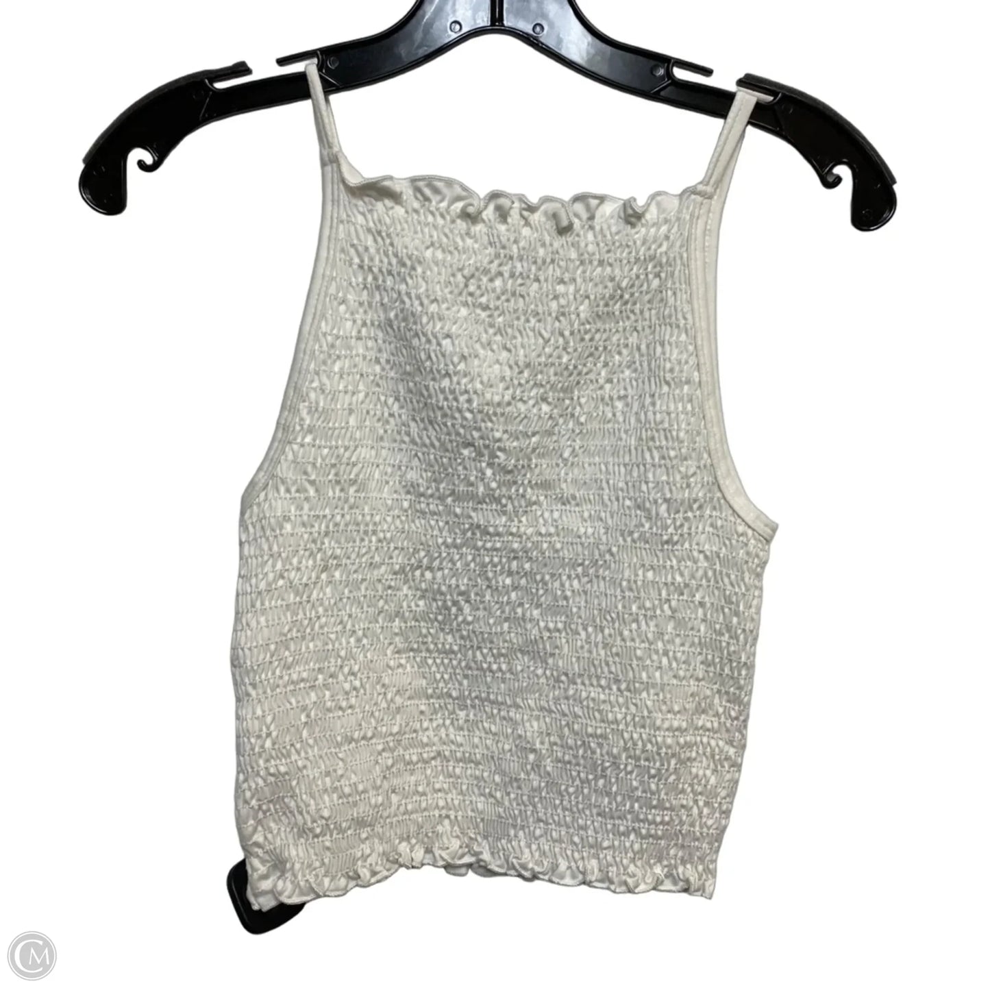 Top Sleeveless By Gaze In White, Size: M