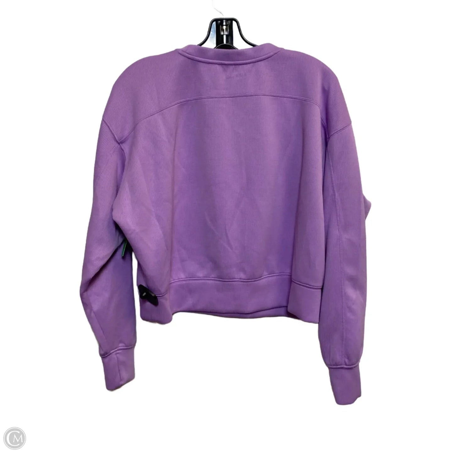 Athletic Sweatshirt Crewneck By Danskin In Purple, Size: S