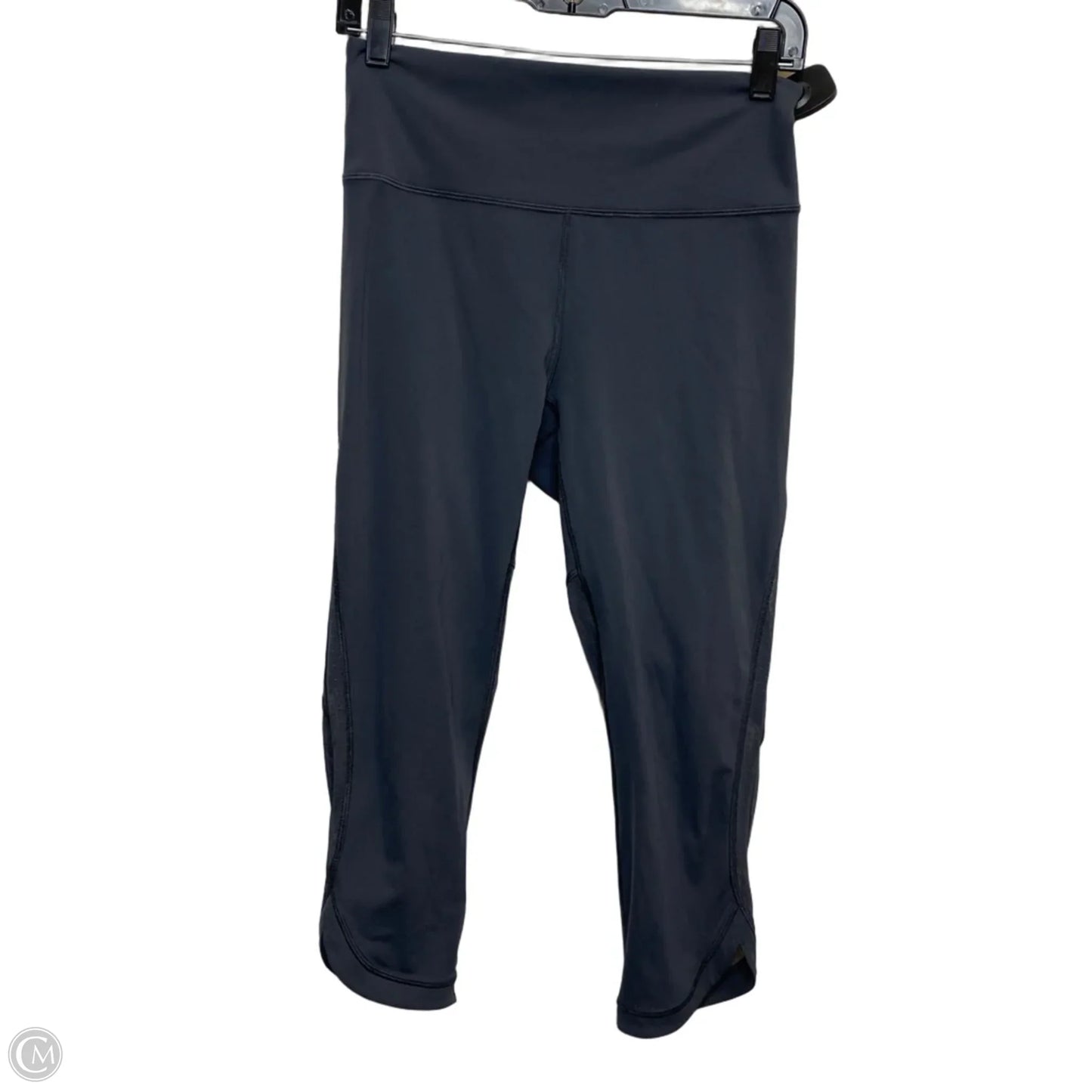 Athletic Leggings Capris By Lululemon In Grey, Size: M