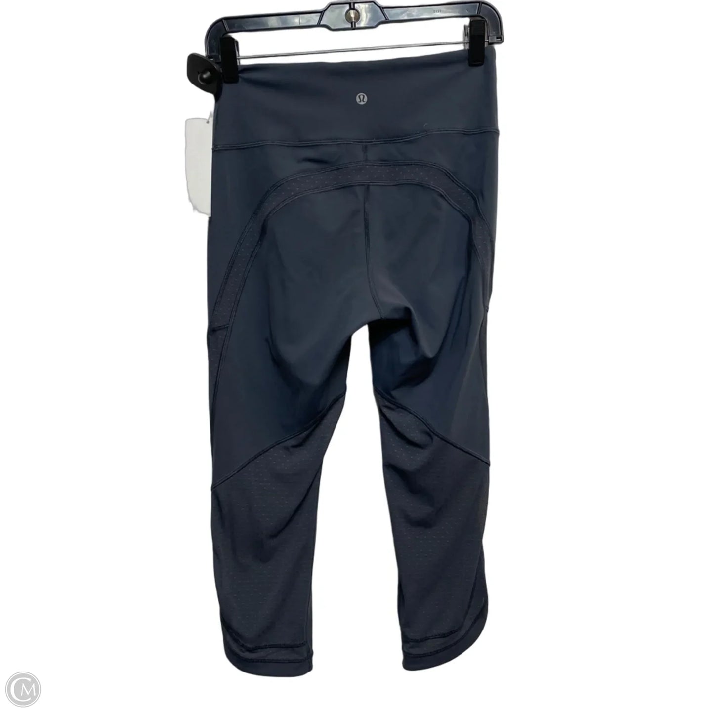 Athletic Leggings Capris By Lululemon In Grey, Size: M