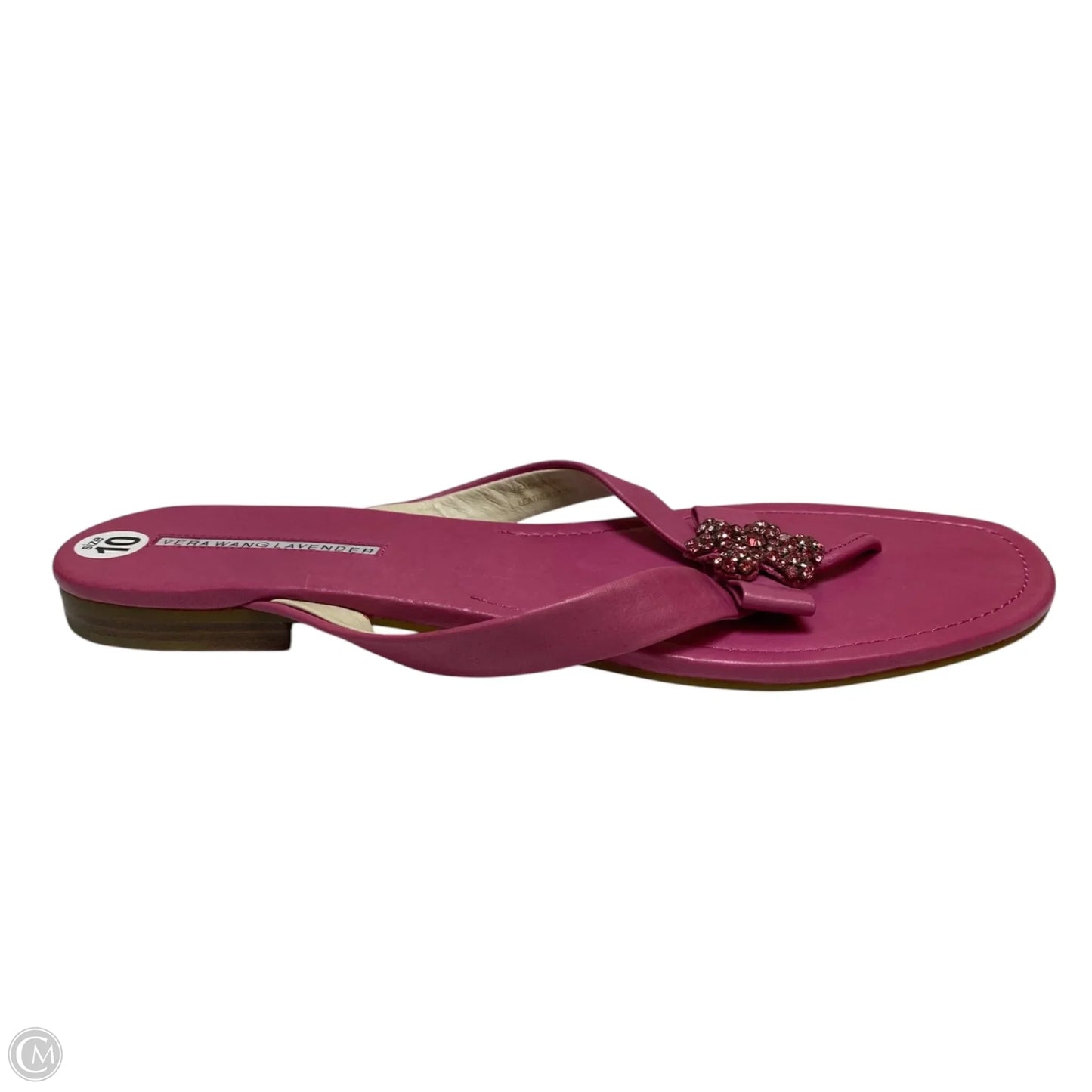 Sandals Designer By Vera Wang In Pink, Size: 10