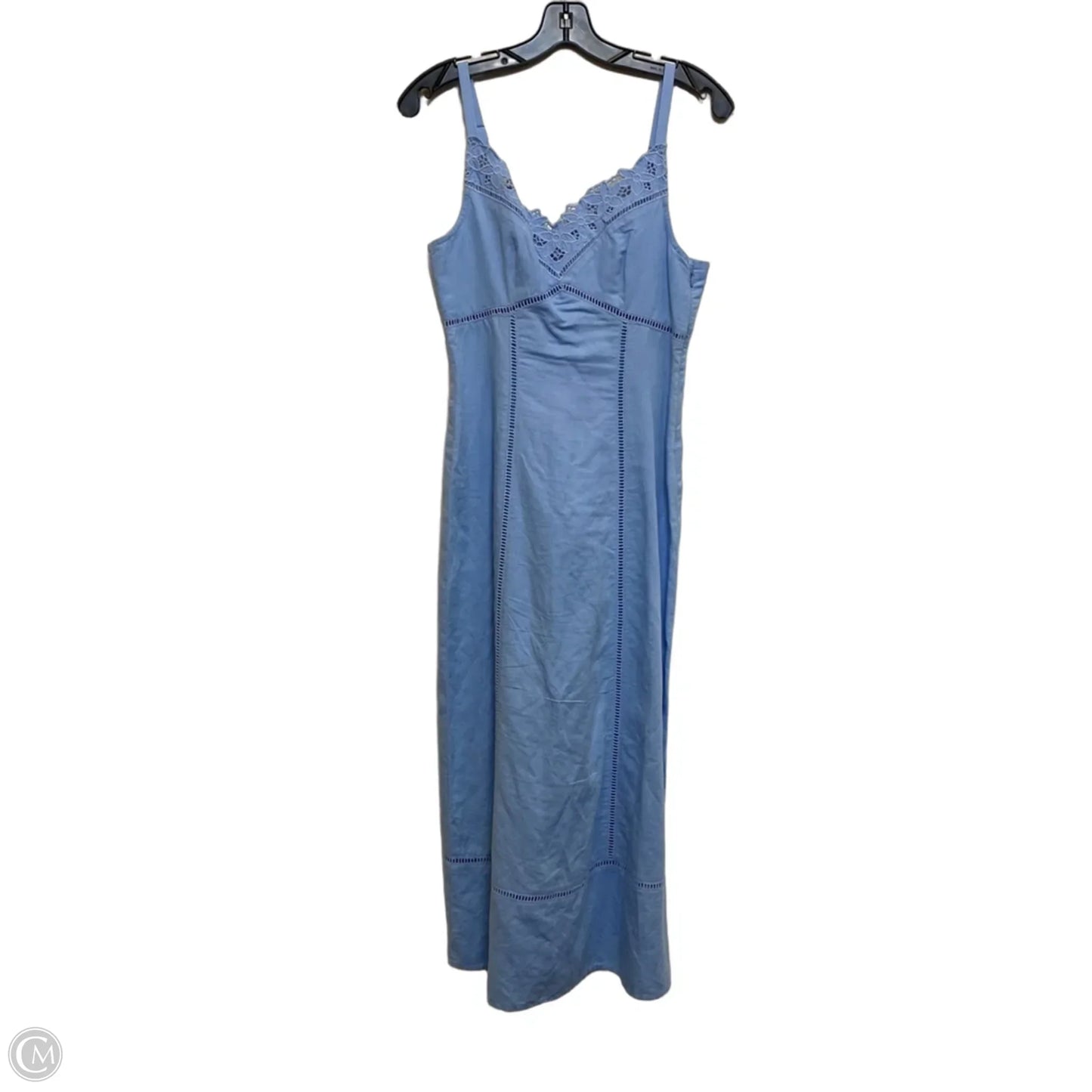 Dress Casual Maxi By Madewell In Blue, Size: Xs