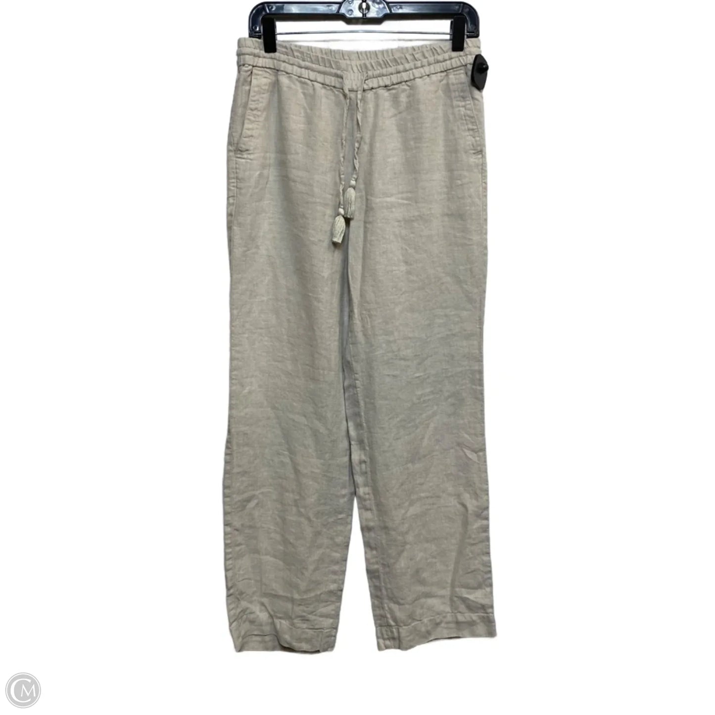 Pants Linen By Talbots In Tan, Size: 2