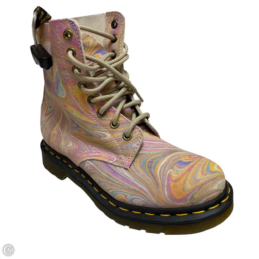 Boots Designer By Dr Martens In Multi-colored, Size: 5