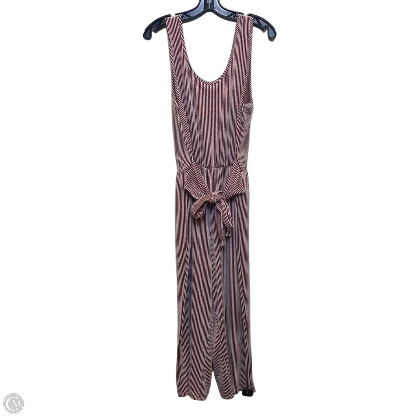Jumpsuit By Lexington Avenue In Red & White, Size: L
