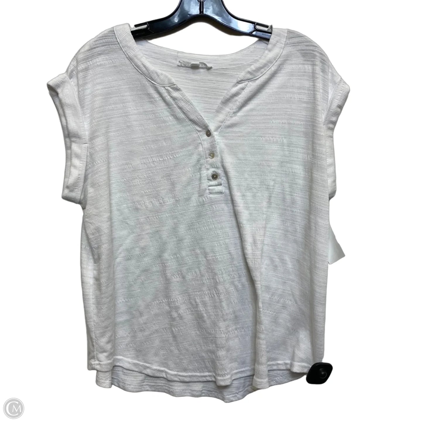 Top Sleeveless By Jane And Delancey In White, Size: M