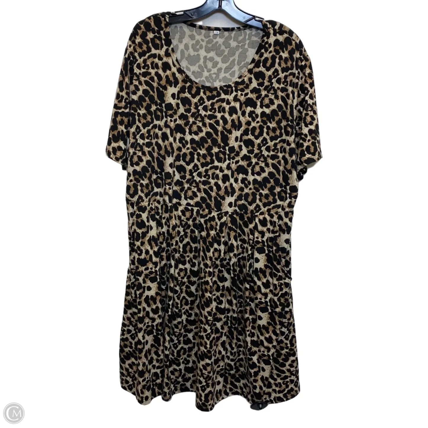 Dress Casual Short By Cmf In Animal Print, Size: 3x