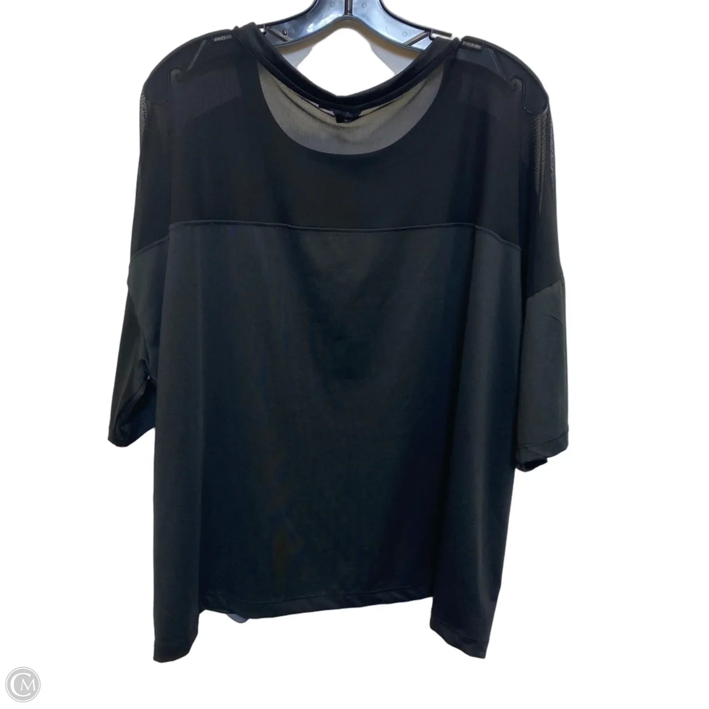 Top Short Sleeve By Bebe In Black, Size: 3x