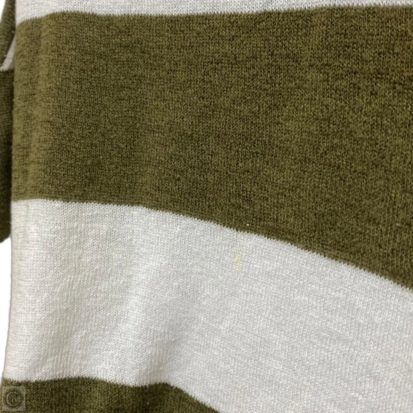 Top Sleeveless By Michael By Michael Kors In Green & White, Size: S