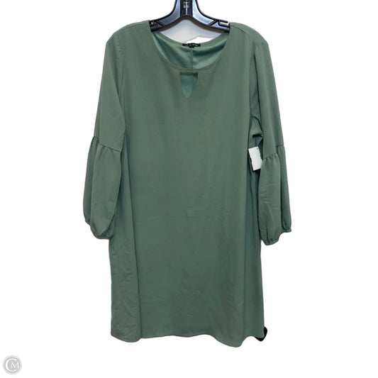 Dress Casual Short By As U Wish In Green, Size: Xl