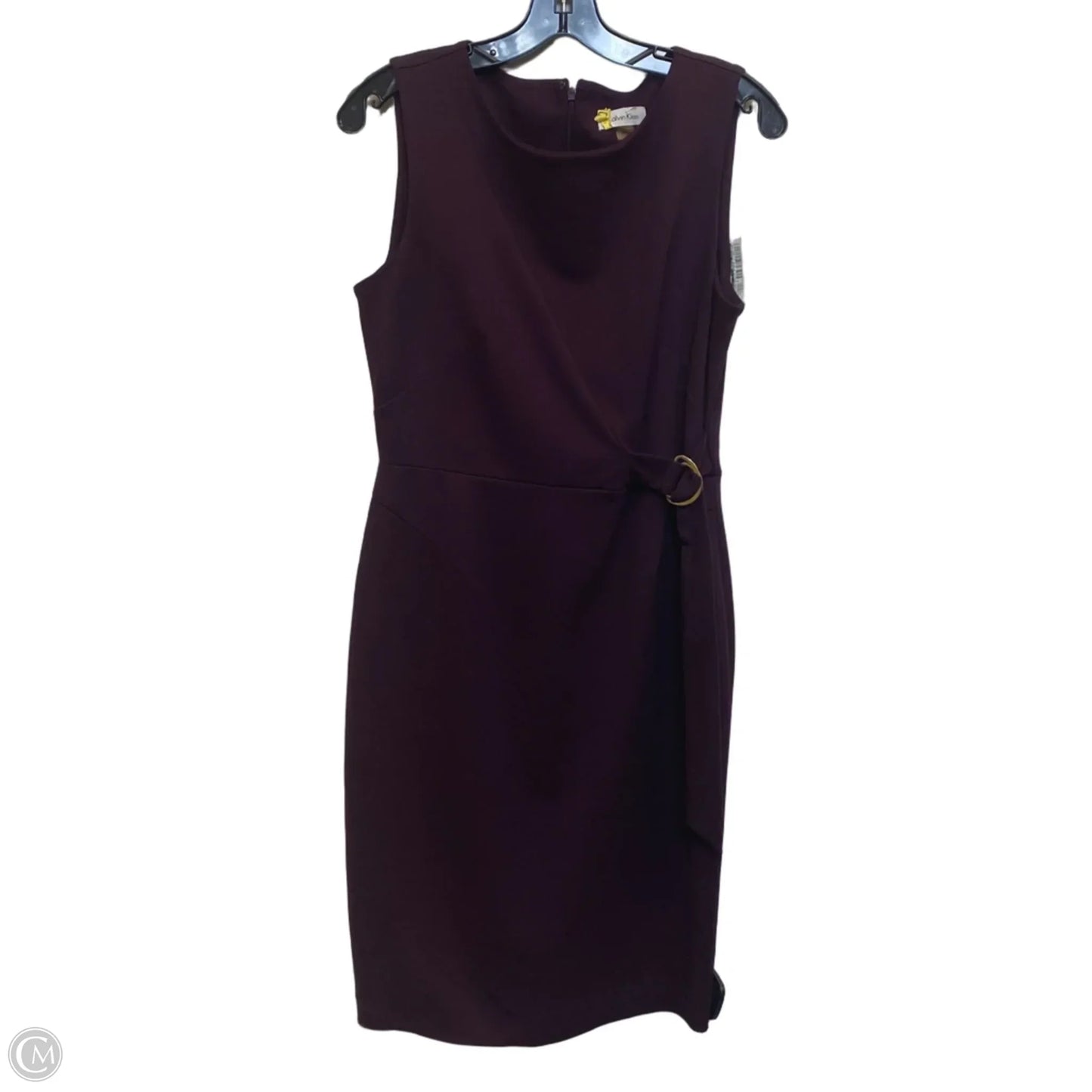 Dress Work By Calvin Klein In Purple, Size: M