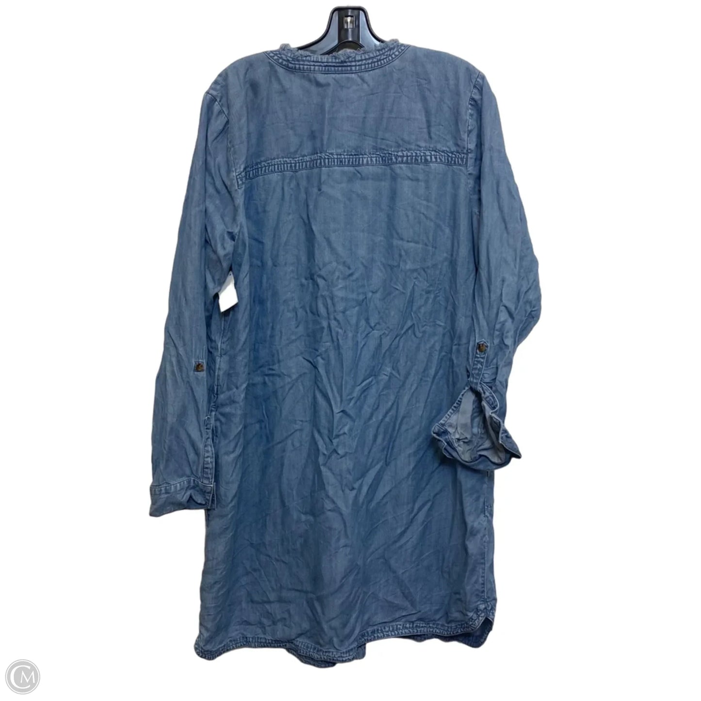Dress Casual Short By J. Jill In Blue Denim, Size: L