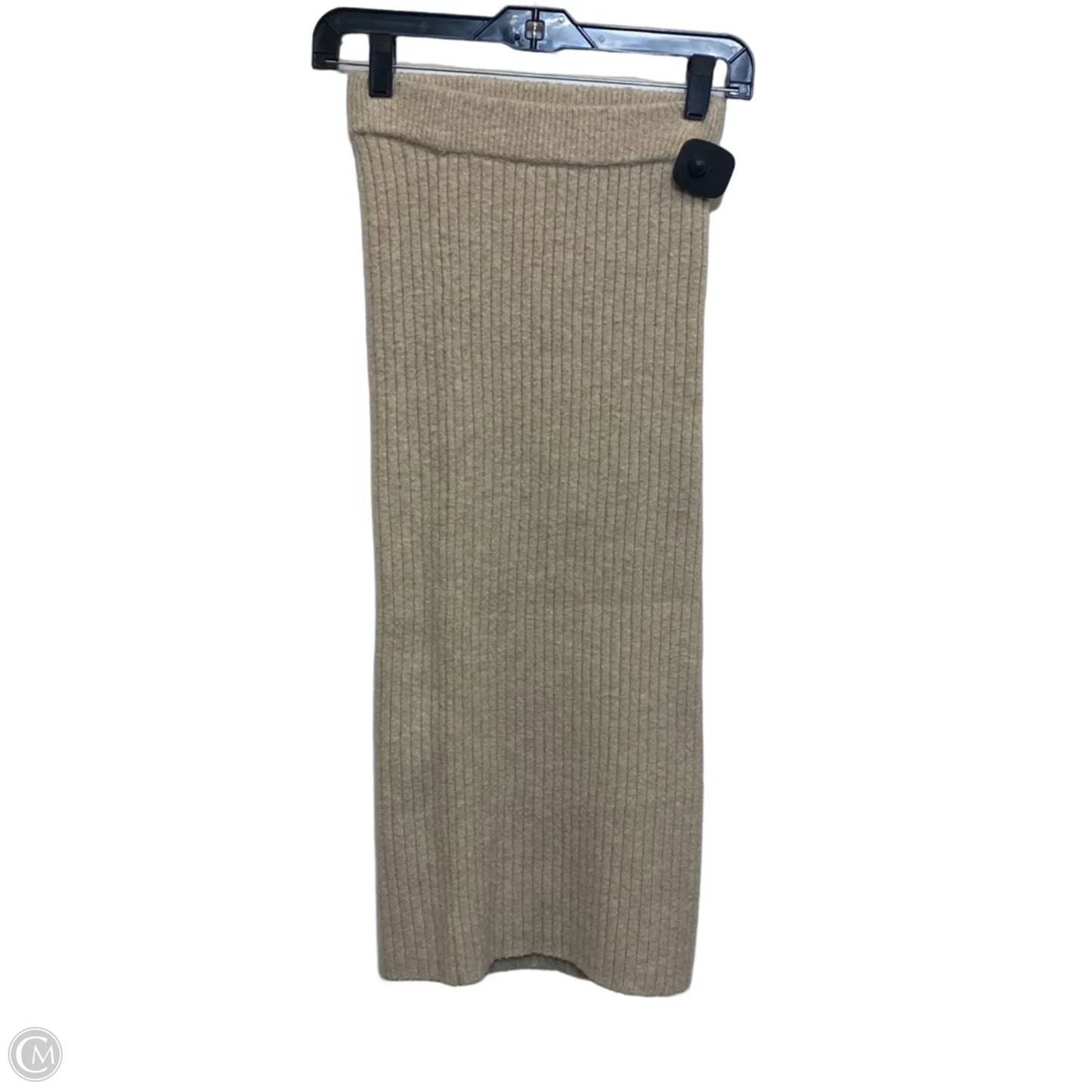 Skirt Maxi By American Eagle In Tan, Size: Xs