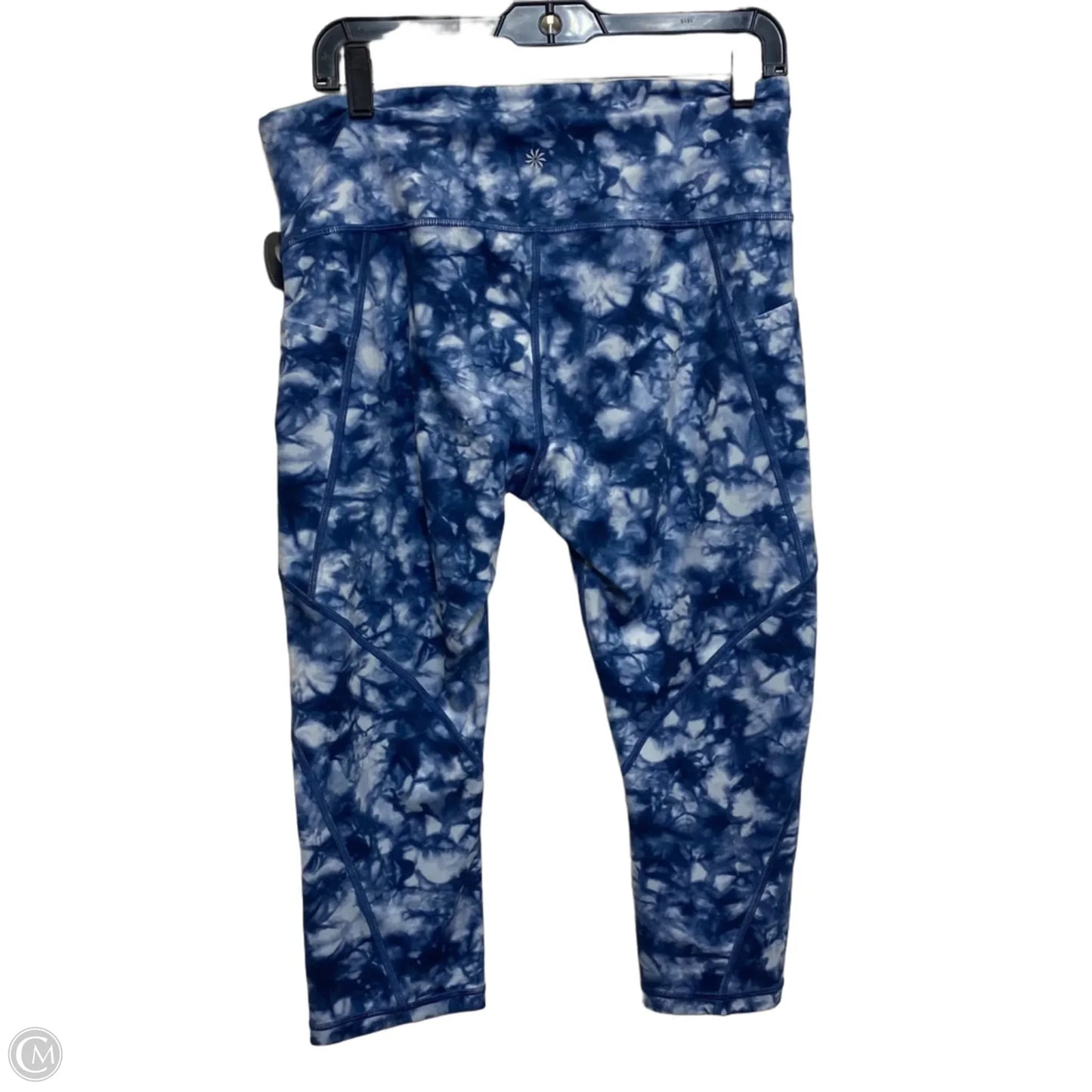 Athletic Capris By Athleta In Blue, Size: L