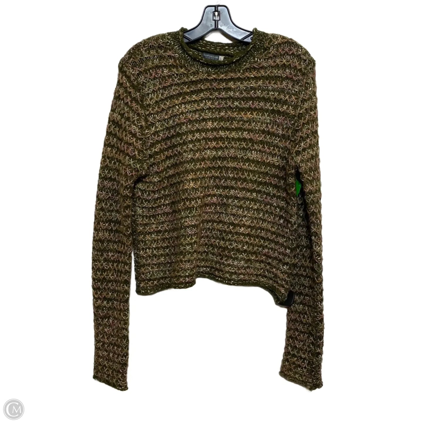 Sweater By Earthbound In Green, Size: L