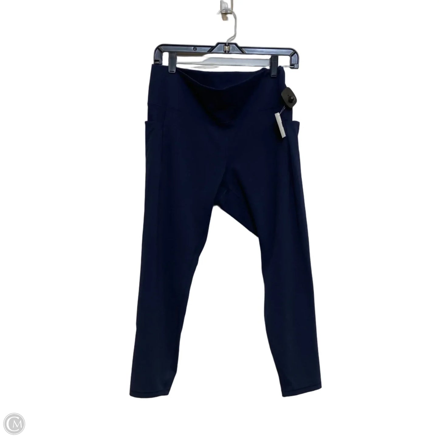 Athletic Leggings By Spyder In Navy, Size: Xl