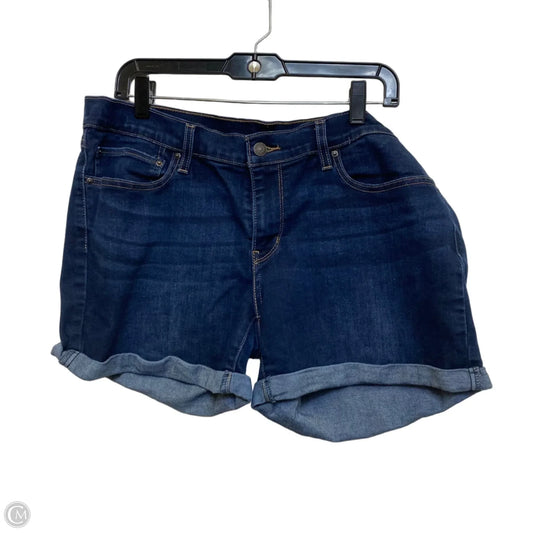 Shorts By Levis In Blue Denim, Size: 16