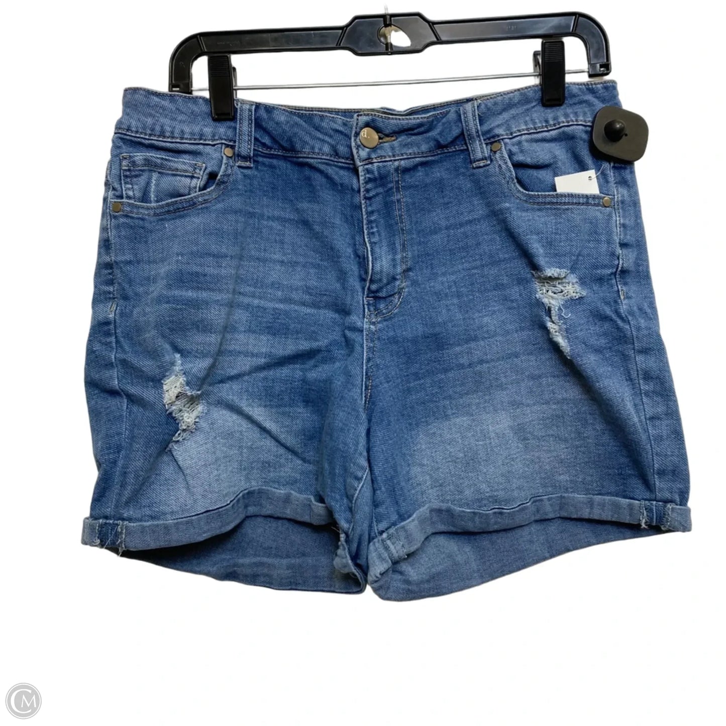 Shorts By D. Jeans In Blue Denim, Size: 14