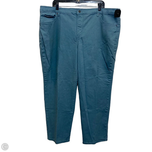 Jeans Straight By Gloria Vanderbilt In Green, Size: 22