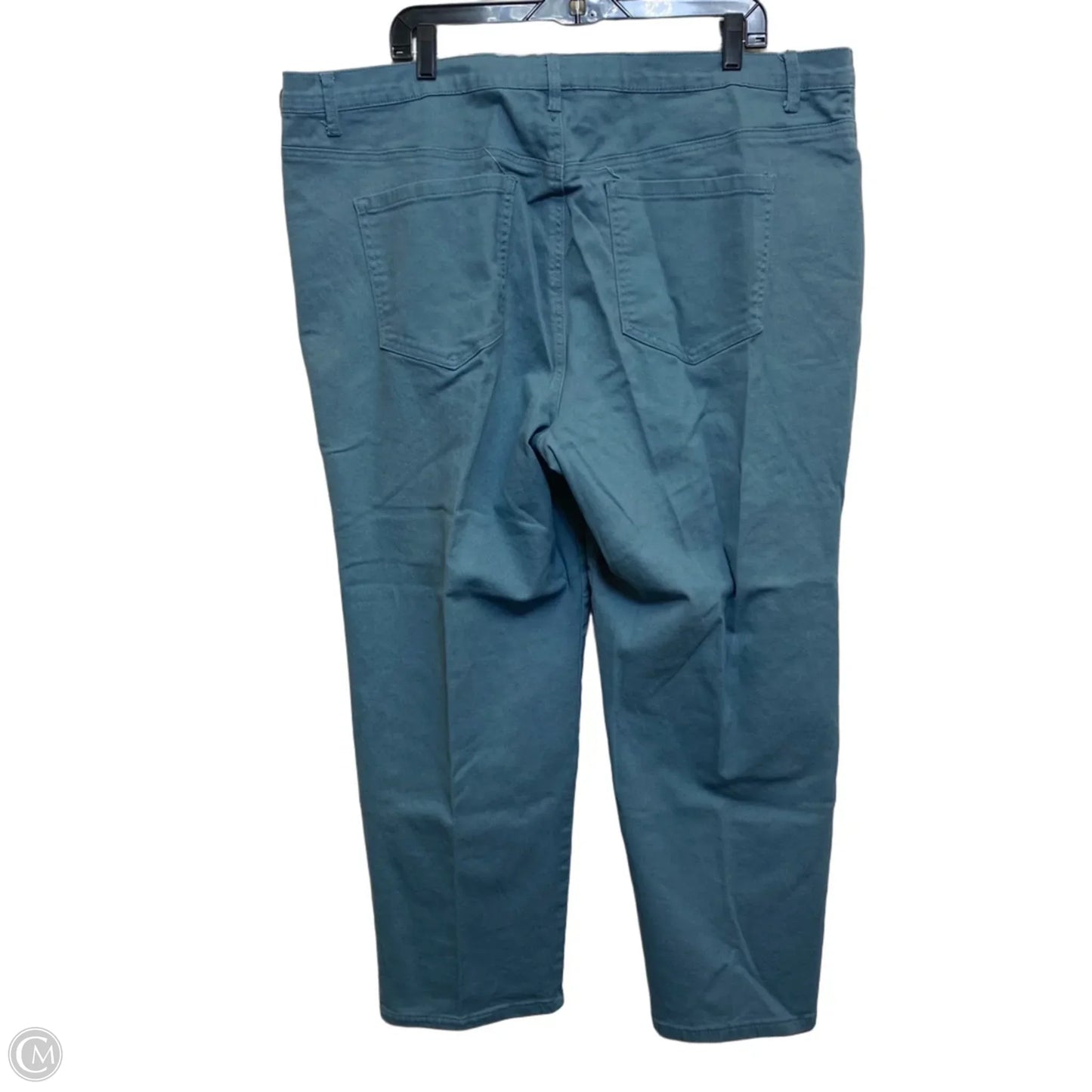 Jeans Straight By Gloria Vanderbilt In Green, Size: 22