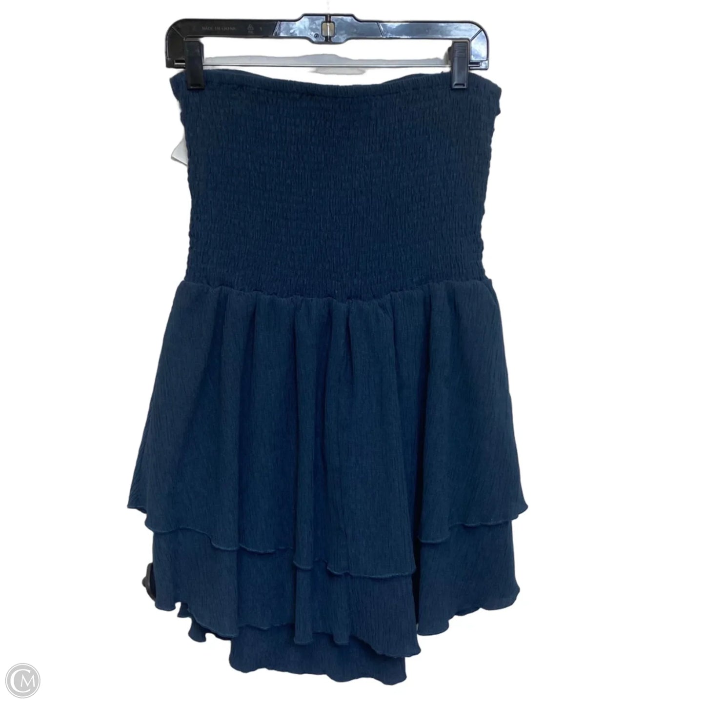 Dress Casual Short By Cider In Navy, Size: Xl