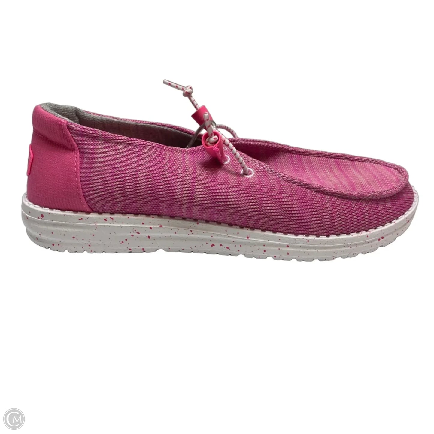 Shoes Flats By Hey Dude In Pink, Size: 10
