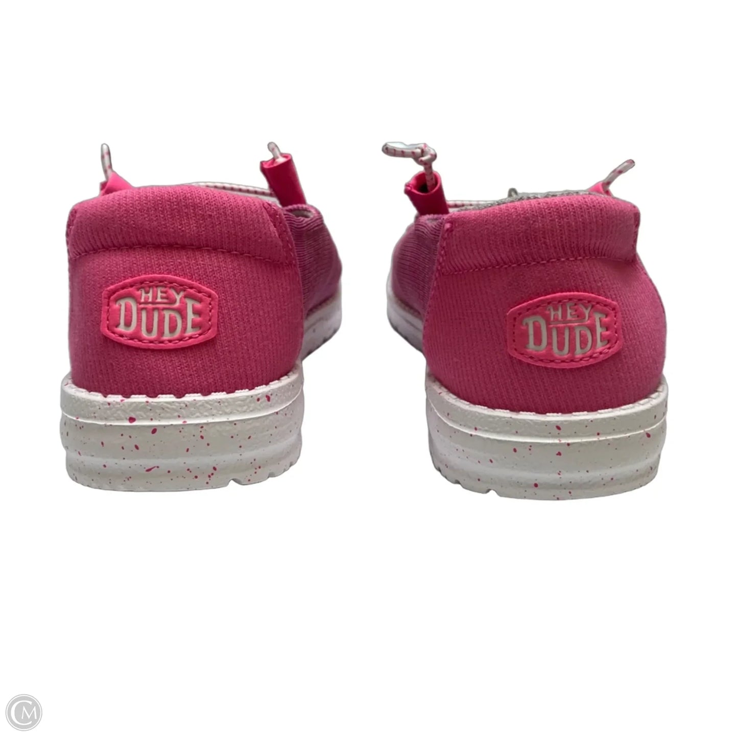 Shoes Flats By Hey Dude In Pink, Size: 10
